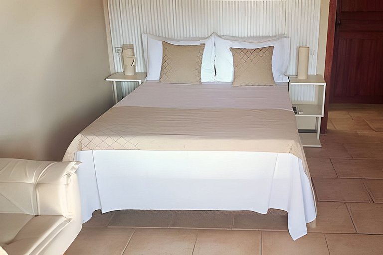 Estrela Mares ~Suíte c/ varanda na Guarda do Embaú