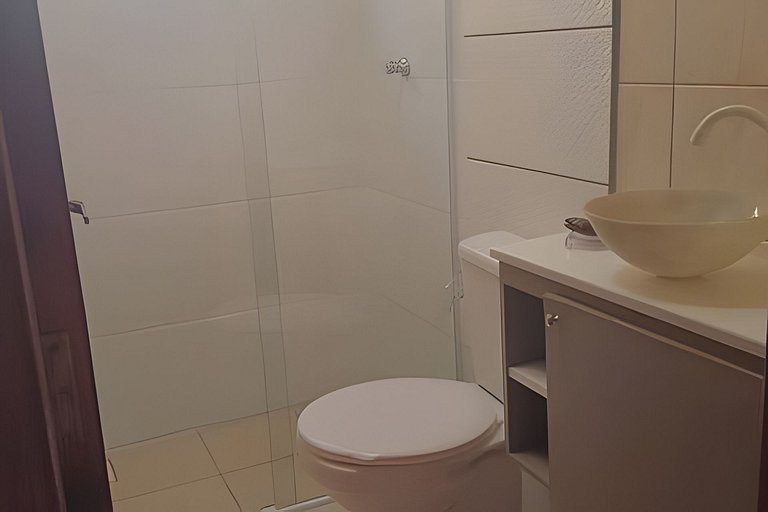 Estrela Mares ~Suíte c/ varanda na Guarda do Embaú